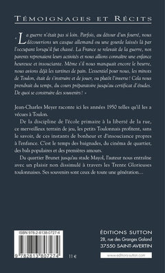 Années 1950 - Grandir à Toulon