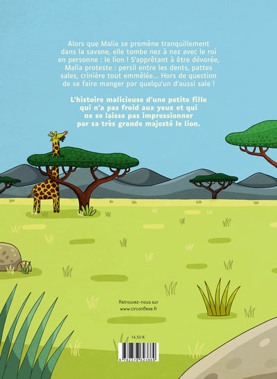 Malia et sa très grande majesté le lion