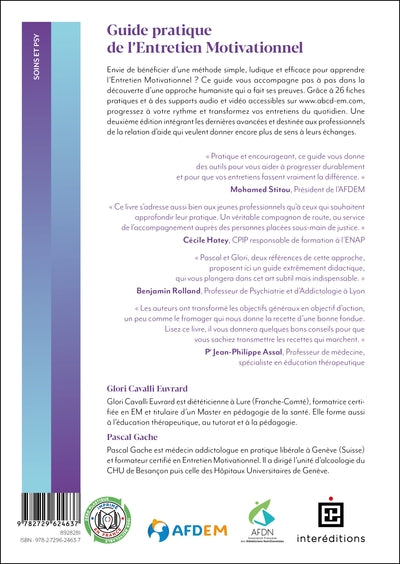 Guide pratique de l'Entretien Motivationnel - 2e éd.