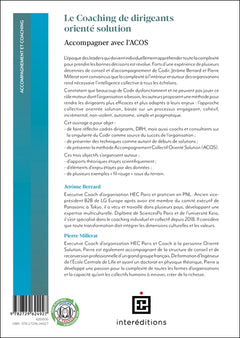 Le coaching de dirigeants orienté solution