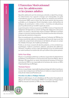 L'entretien motivationnel avec les adolescents et les jeunes adultes