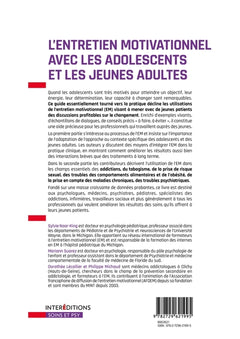 L'entretien motivationnel avec les adolescents et les jeunes adultes