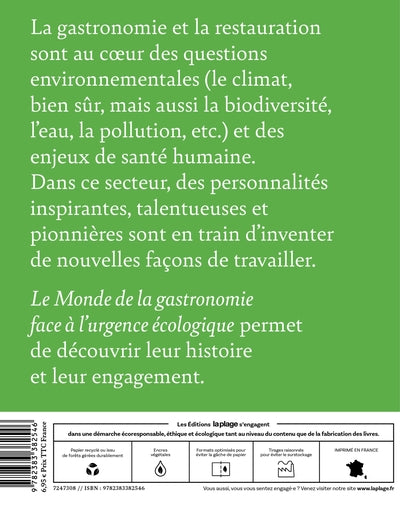Le monde de la gastronomie face à l'urgence écologique