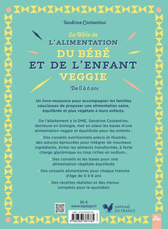 La bible de l'alimentation du bébé et de l'enfant veggie