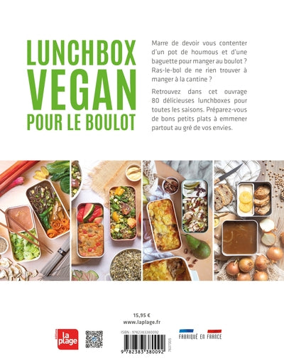 Lunch box vegan pour le boulot