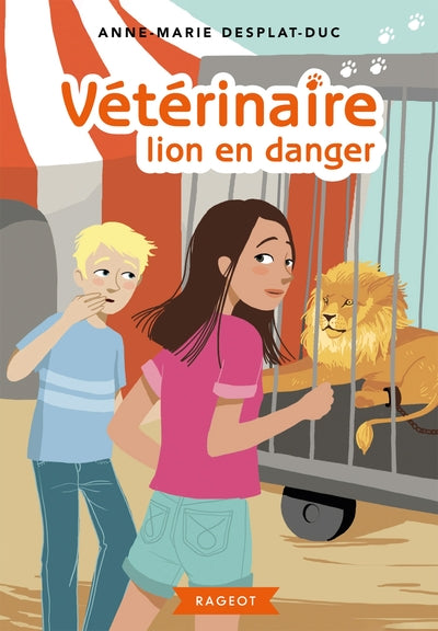 Vétérinaire lion en danger
