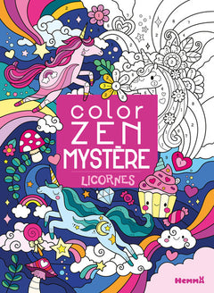 Color Zen mystère - Licornes