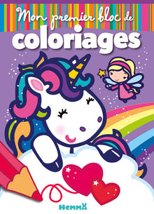 Mon premier bloc de coloriages