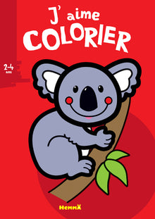 J'aime colorier (2-4 ans)