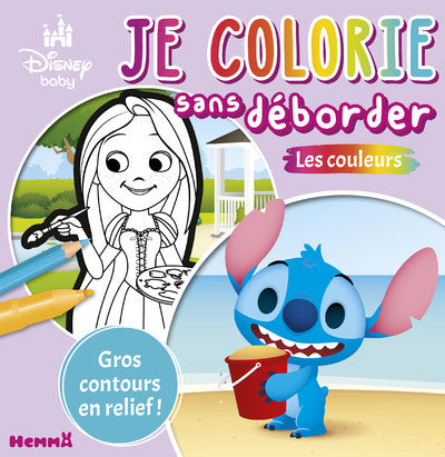 Je colorie sans déborder - Les couleurs