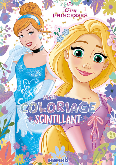 Disney Princesses - Mon coloriage scintillant