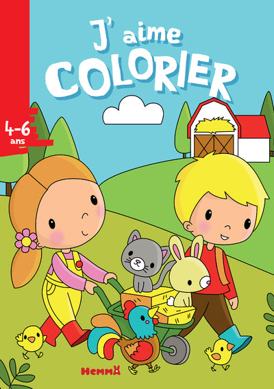 J'aime colorier (4-6 ans) (Ferme)