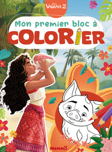 Disney Vaiana 2 - Mon premier bloc à colorier