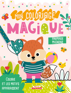 Mon P'tit Hemma - Mon coloriage magique - Animaux mignons - Colorie et les motifs apparaissent