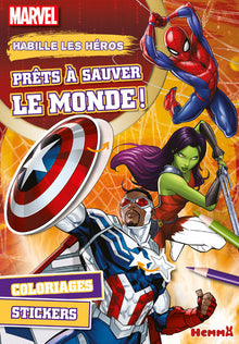 Marvel - Habille les héros - Prêts à sauver le monde !