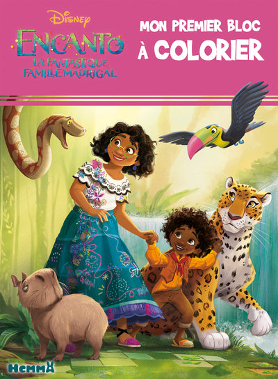 Disney Encanto - Mon premier bloc à colorier
