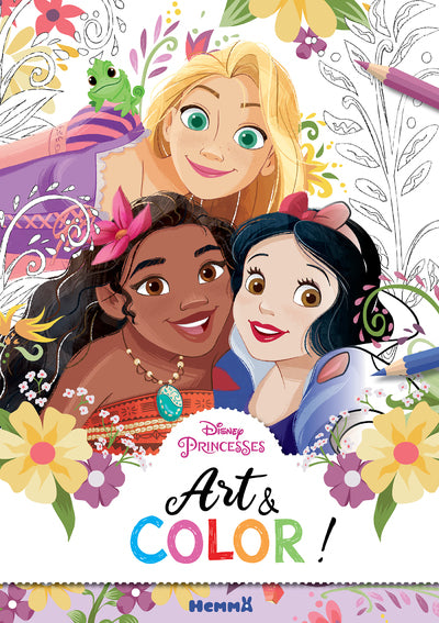 Disney Princesses - Art & Color !
