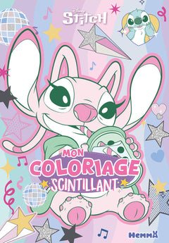 Disney Stitch - Mon coloriage scintillant (Angel)