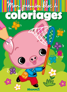 Mon premier bloc de coloriages (Cochon)