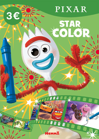 Disney Pixar – Star Color – Livre de coloriage