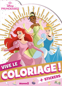 Disney Princesses - Vive le coloriage !