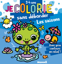 Je colorie sans déborder - Les saisons