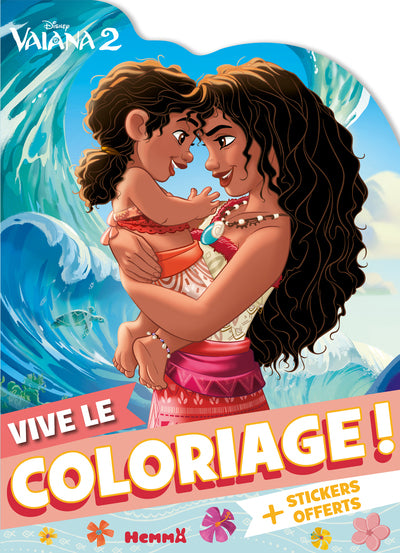 Disney Vaiana 2 - Vive le coloriage ! (Vaiana et sa soeur)