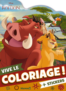 Disney Le Roi Lion - Vive le coloriage !