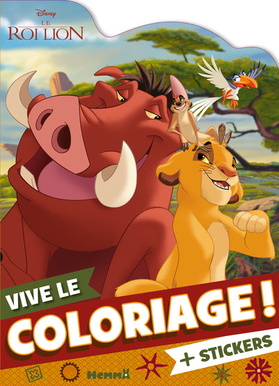 Disney Le Roi Lion - Vive le coloriage !