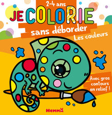 Je colorie sans déborder (2-4 ans) - Les couleurs