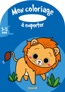 Mon coloriage à emporter - Lion
