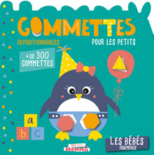 Mon p'tit Hemma Gommettes pour les petits - Les bébés animaux