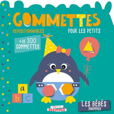 Mon p'tit Hemma Gommettes pour les petits - Les bébés animaux