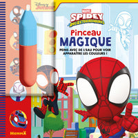Marvel Spidey et ses amis extraordinaires - Pinceau magique - Peins avec de l'eau pour voir apparaître les couleurs !