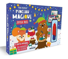 Mon p'tit Hemma - Coffret - Mon premier pinceau magique - Noël - Dès 3 ans