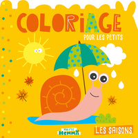 Mon p'tit Hemma Coloriage pour les petits - Les saisons