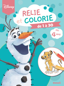 Relie et colorie - De 1 à 30