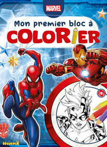 Marvel - Mon premier bloc à colorier