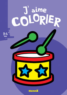 J'aime colorier (2-4 ans)