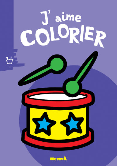 J'aime colorier (2-4 ans)