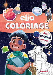 Elio - Coloriage avec stickers - offerts