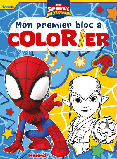 Marvel Spidey et ses amis extraordinaires - Mon premier bloc à colorier
