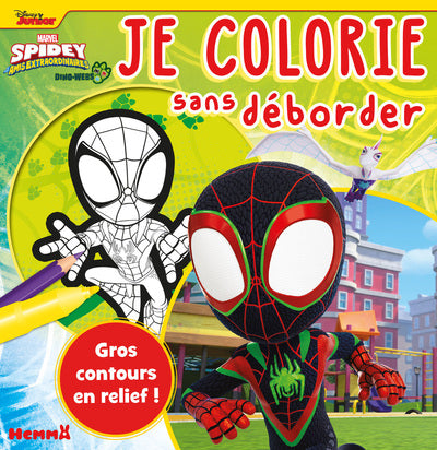 Marvel Spidey et ses amis extraordinaires - Je colorie sans déborder