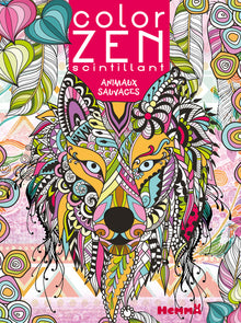 Color Zen scintillant - Animaux sauvages