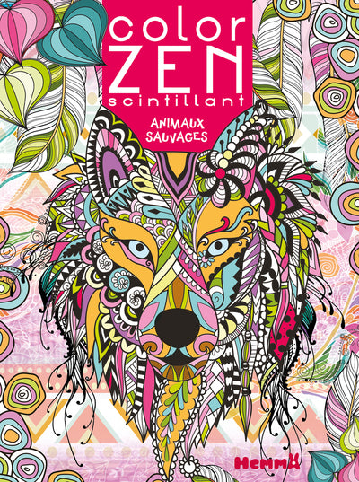 Color Zen scintillant - Animaux sauvages