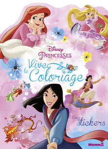 Disney Princesses - Vive le coloriage avec stickers