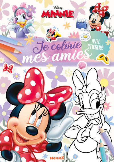Je colorie mes amies - Avec stickers