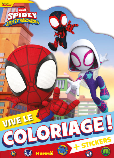 Marvel Spidey et ses amis extraordinaires - Vive le coloriage ! (Team Spidey ville)