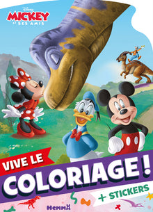 Vive le coloriage ! (Mickey dinosaures)