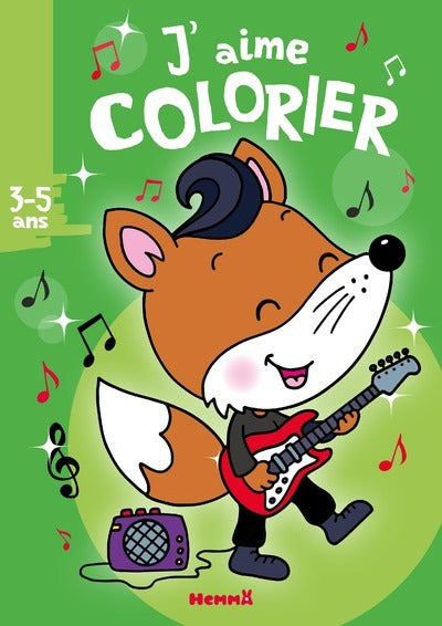 J'aime colorier (3-5 ans)